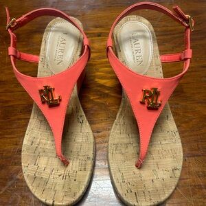 Ralph Lauren Jeannie Wedge Heels